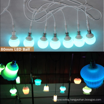 Stage light 80mm RGB LED Hanging Bulb